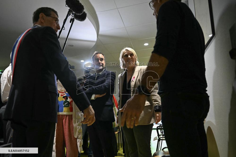 PM Sebastien Lecornu Visits the Carentan Health Centre - France