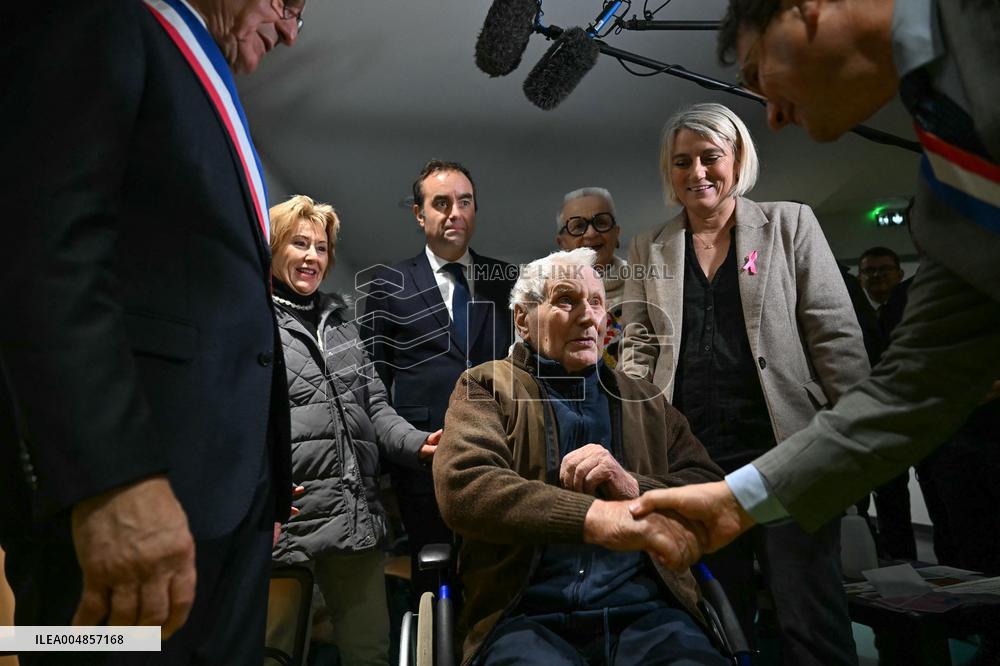PM Sebastien Lecornu Visits the Carentan Health Centre - France