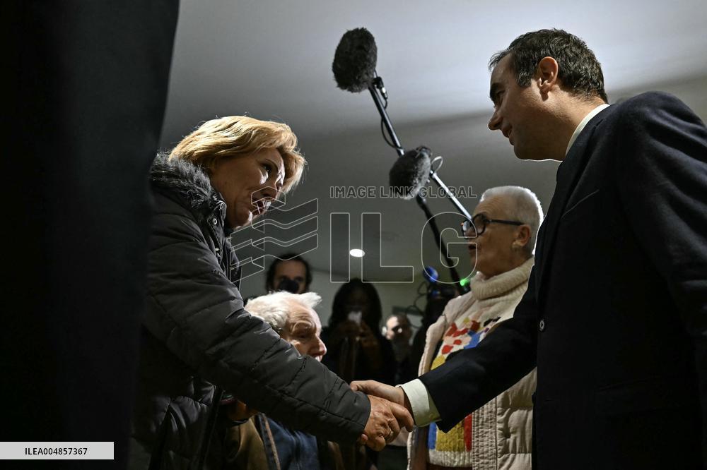 PM Sebastien Lecornu Visits the Carentan Health Centre - France