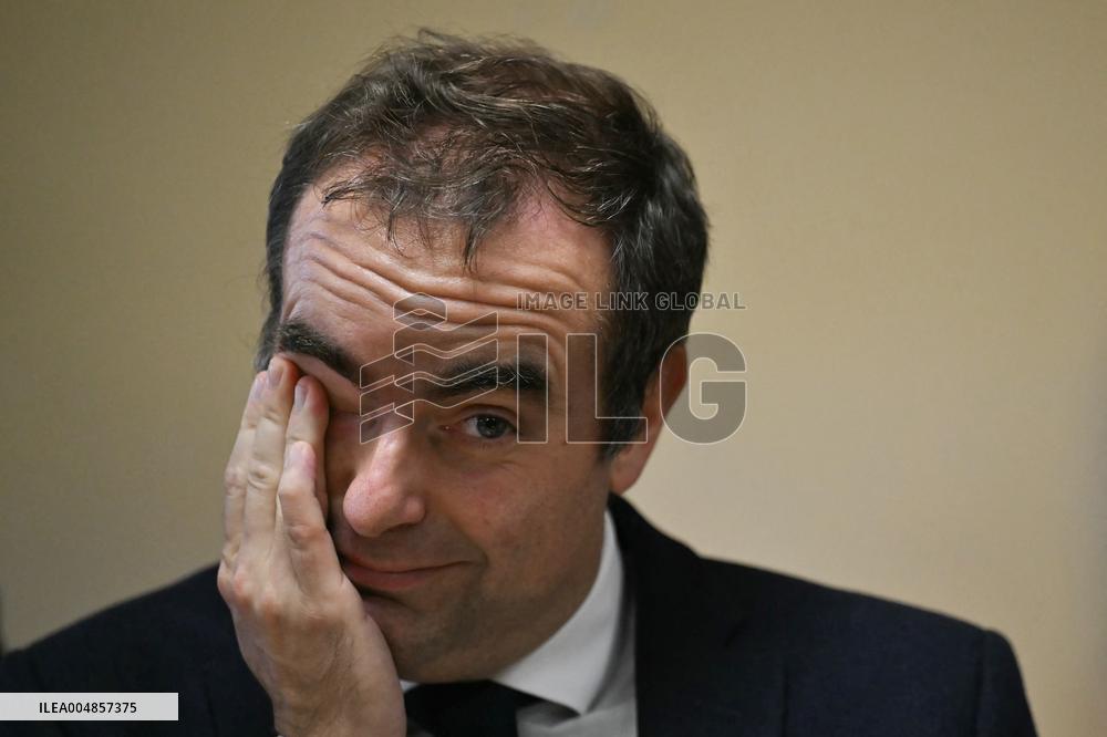 PM Sebastien Lecornu Visits the Carentan Health Centre - France