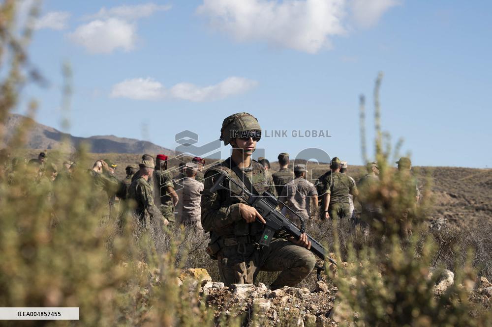 The Army Conducts Robotic Exercises - Spain