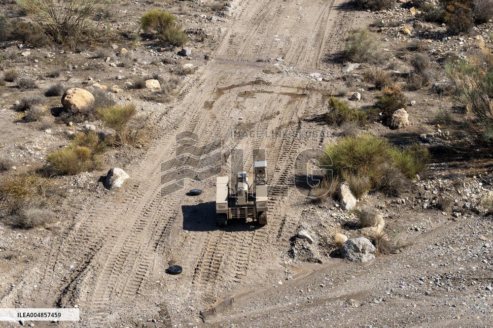 The Army Conducts Robotic Exercises - Spain