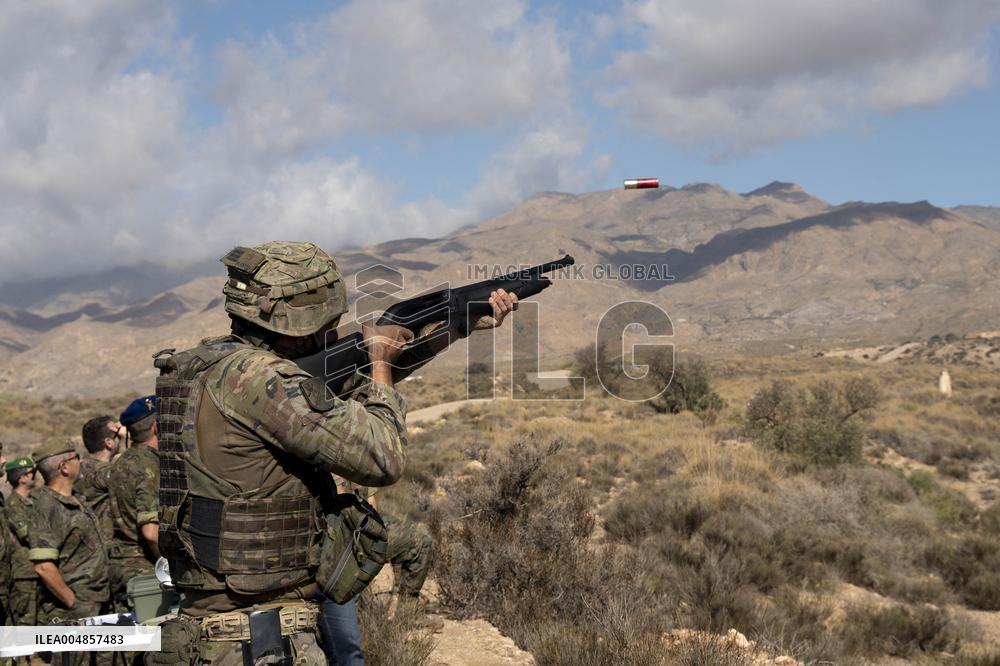 The Army Conducts Robotic Exercises - Spain
