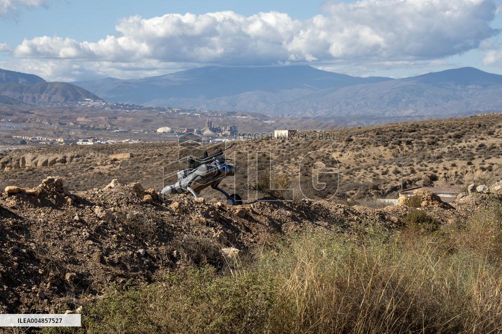 The Army Conducts Robotic Exercises - Spain