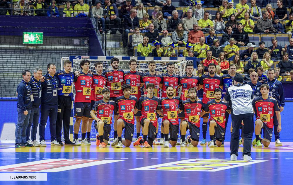HANDBALL SWEDEN-SPAIN