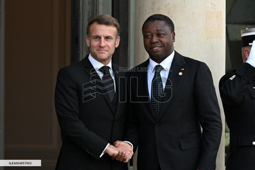 Macron Welcomes Leaders on The Sidelines of The Peace Forum - Paris