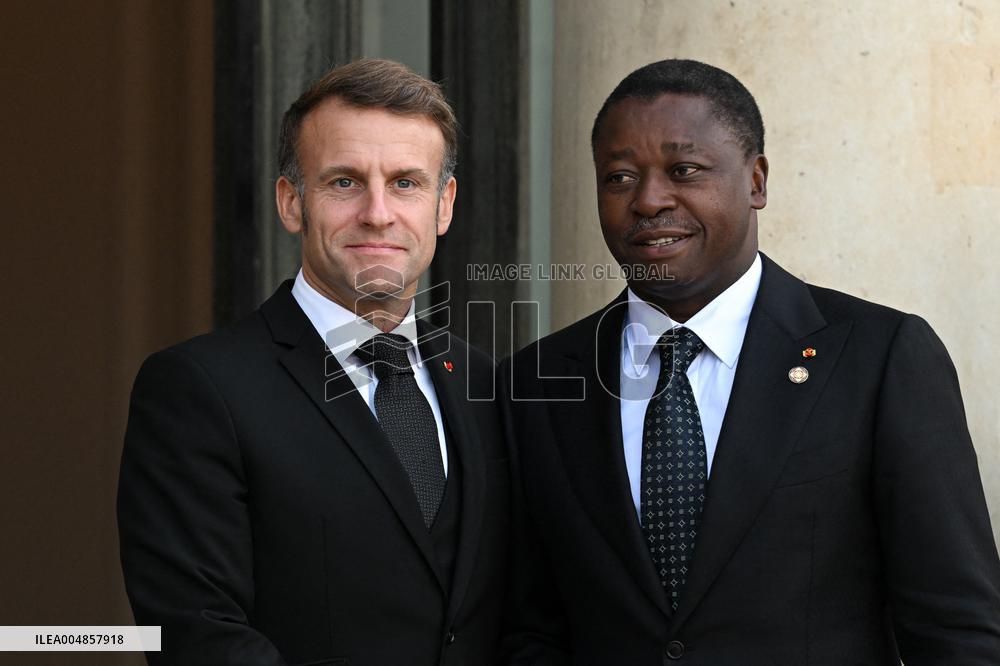 Macron Welcomes Leaders on The Sidelines of The Peace Forum - Paris