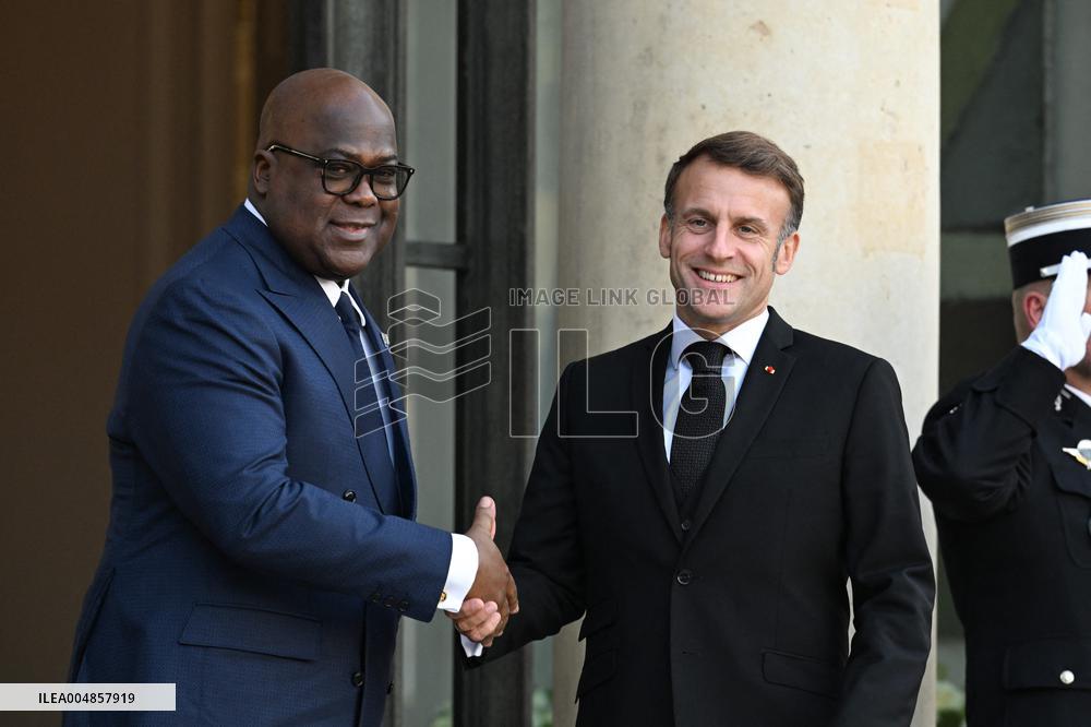 Macron Welcomes Leaders on The Sidelines of The Peace Forum - Paris