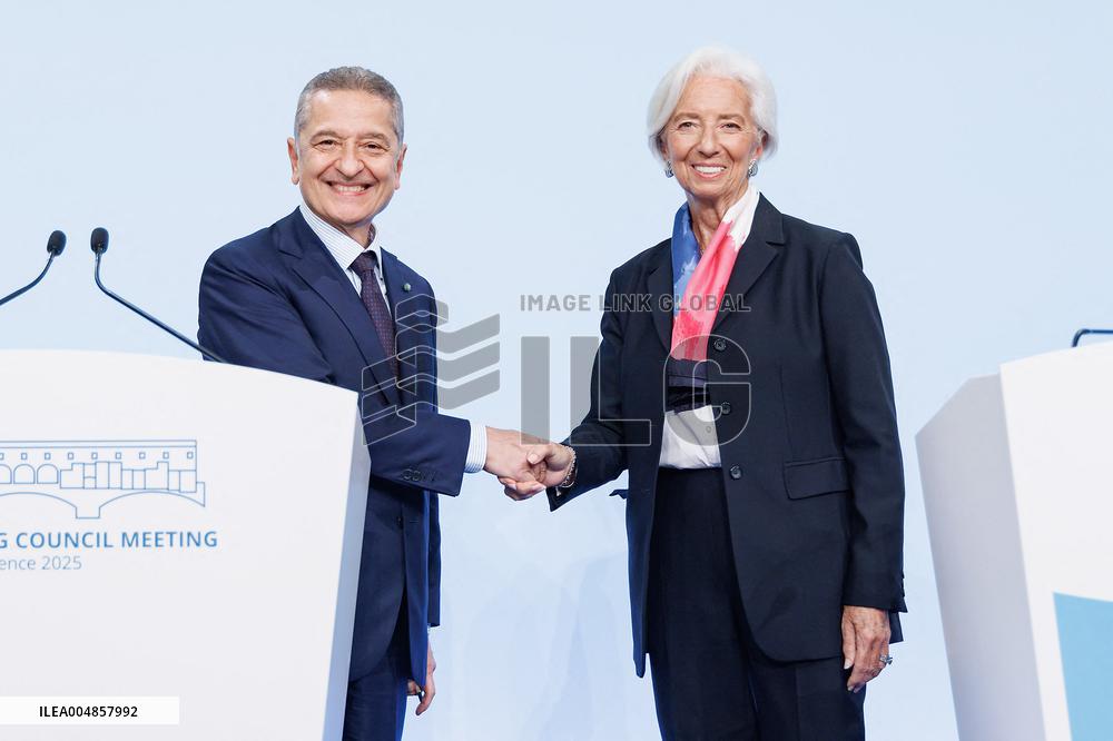 ECB President Christine Lagarde Press Conference - Florence