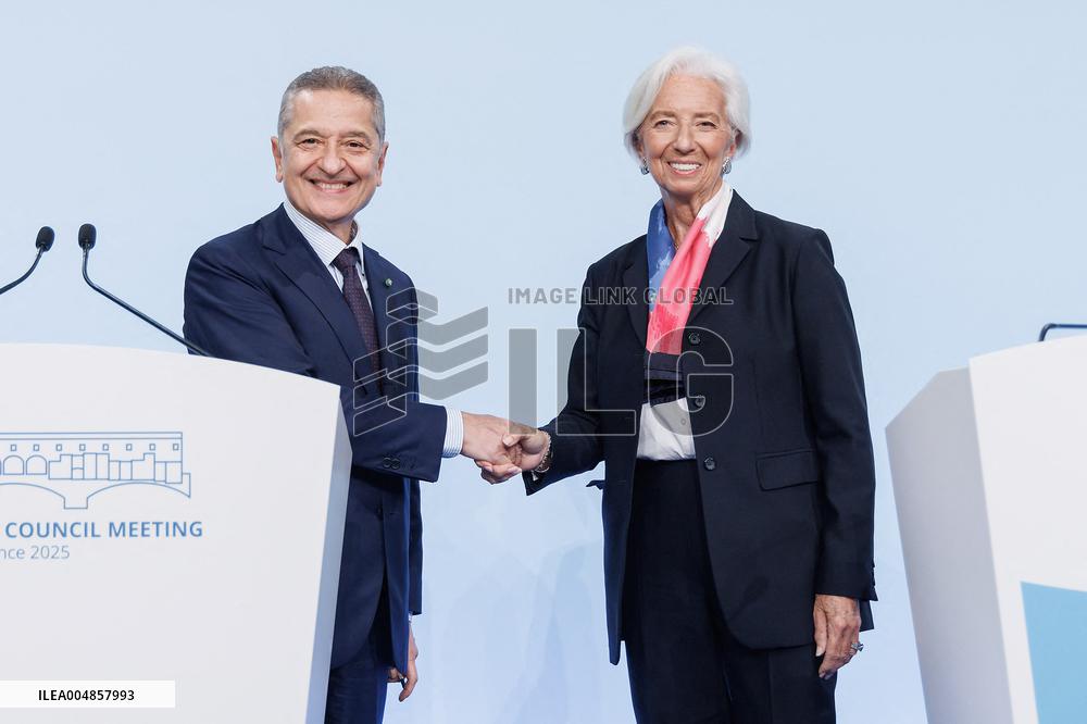 ECB President Christine Lagarde Press Conference - Florence
