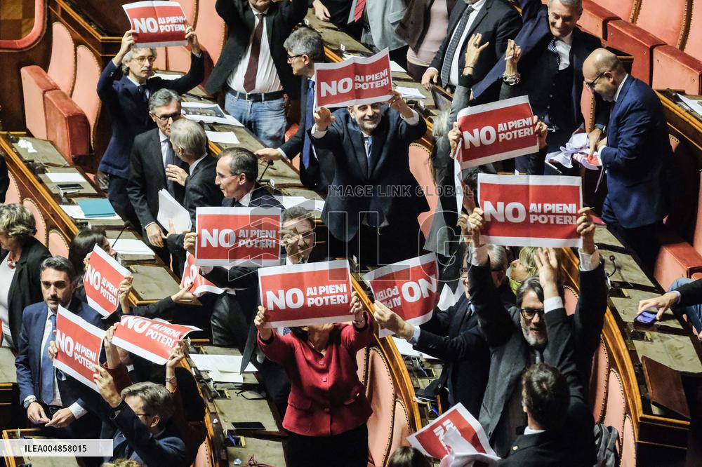 Vote on the Judiciary Reform - Rome