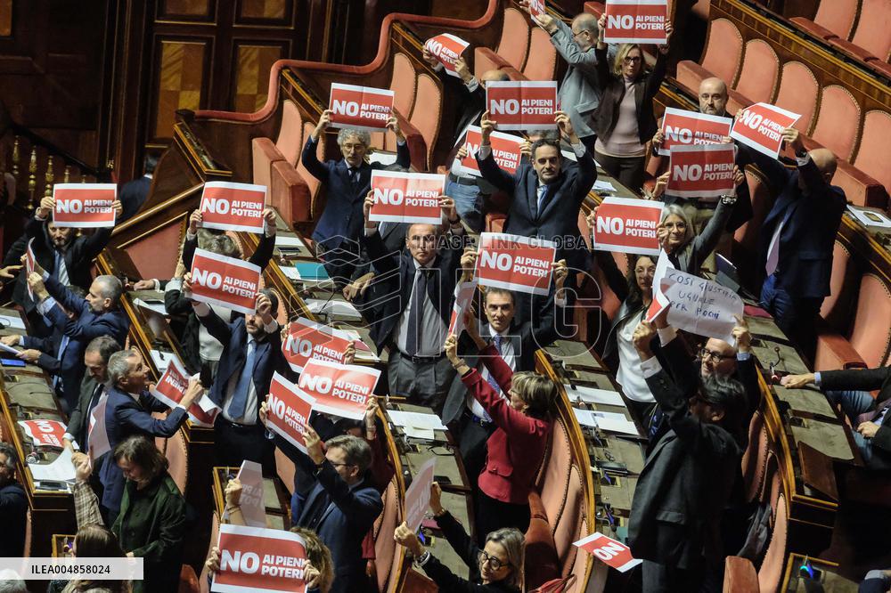 Vote on the Judiciary Reform - Rome