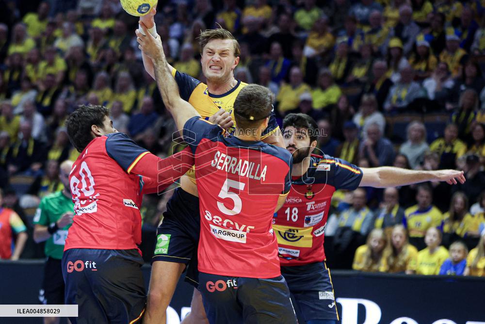 HANDBALL SWEDEN-SPAIN