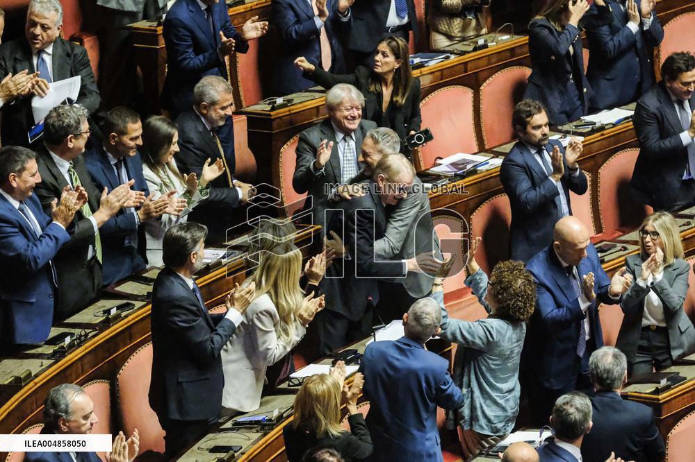 Vote on the Judiciary Reform - Rome