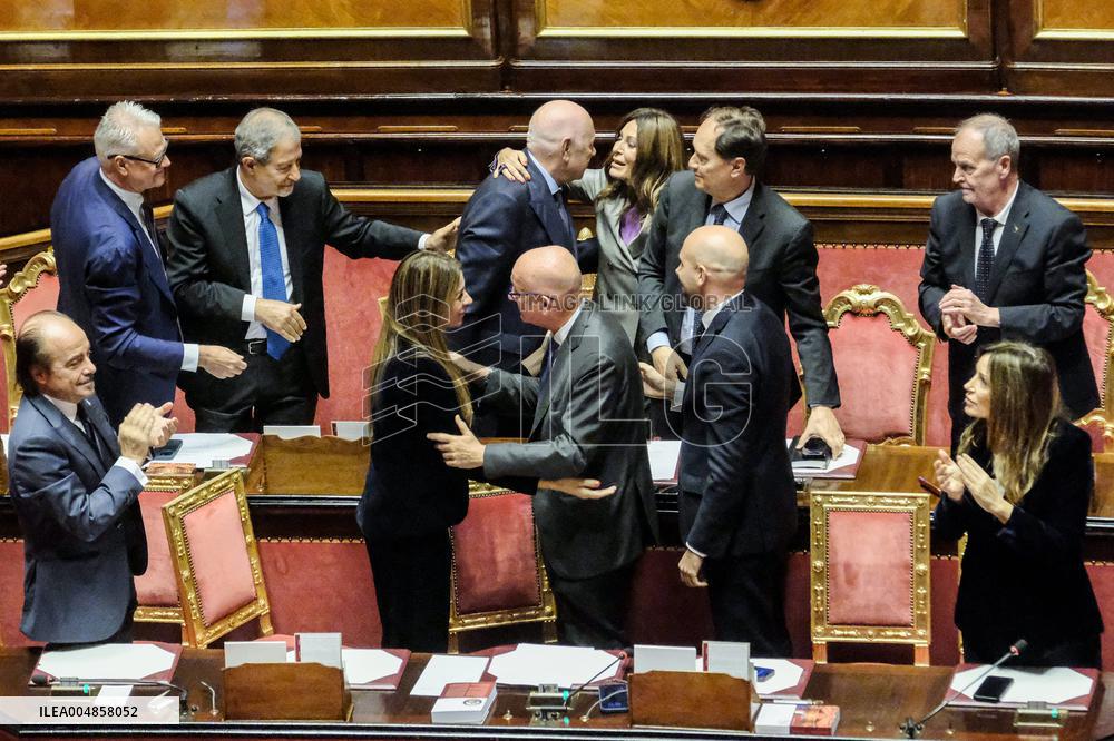 Vote on the Judiciary Reform - Rome