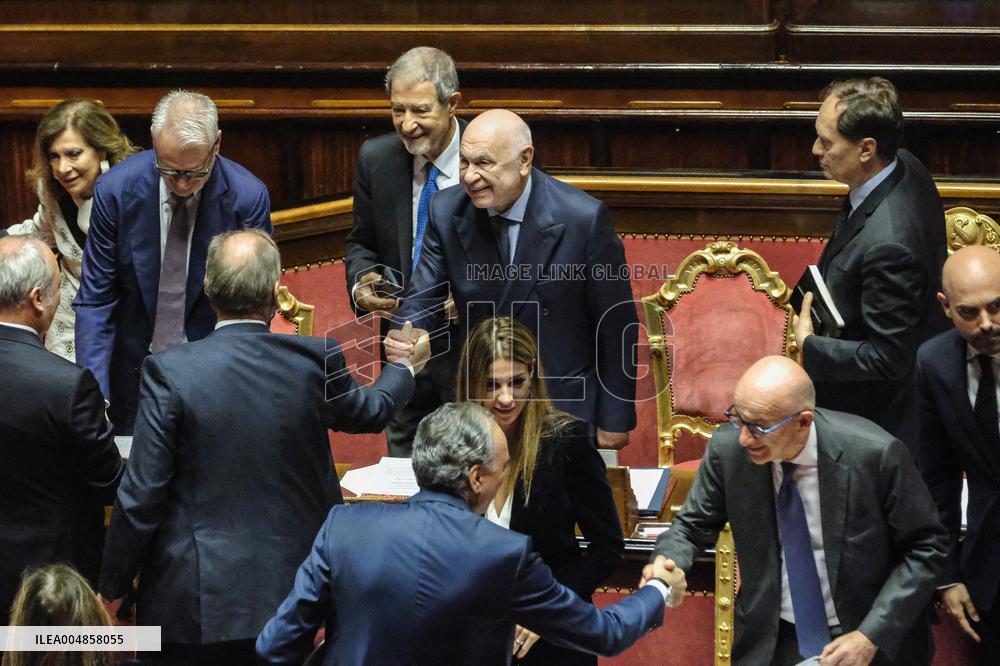 Vote on the Judiciary Reform - Rome