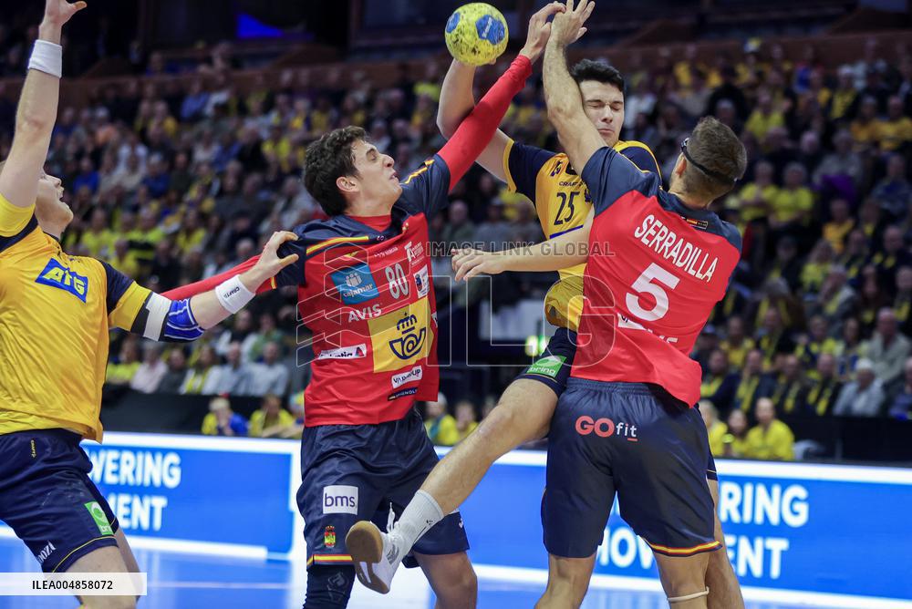 HANDBALL SWEDEN-SPAIN