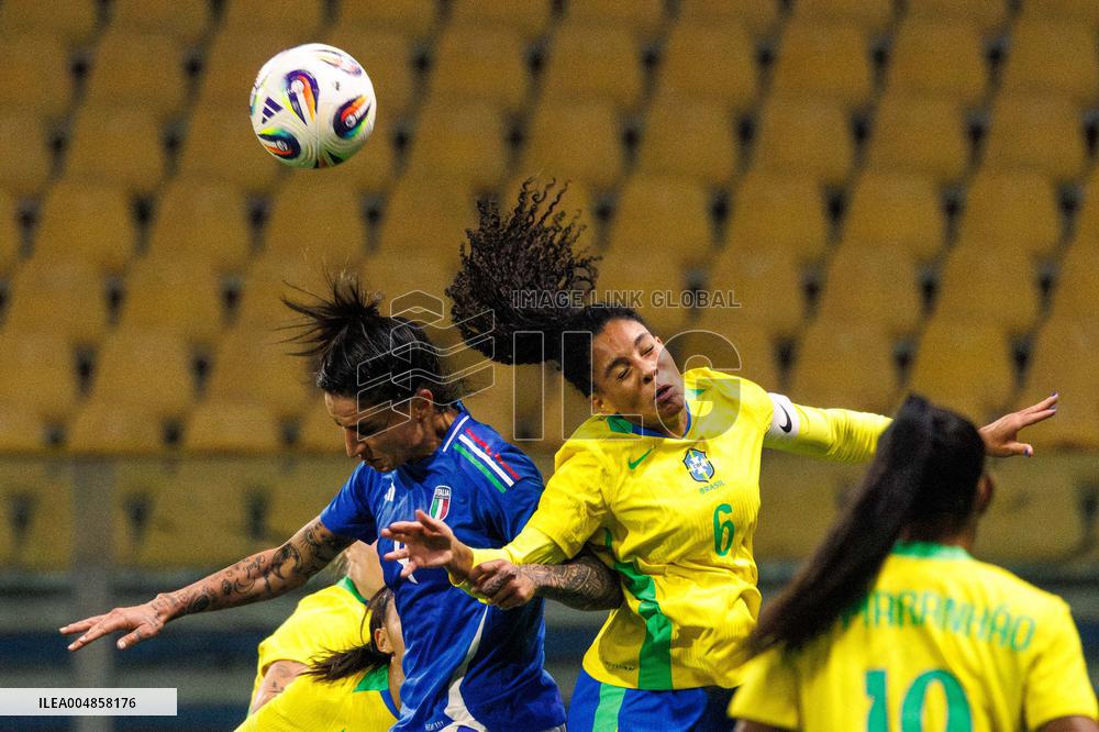 CALCIO - Amichevole - Italy Women vs Brazil Women