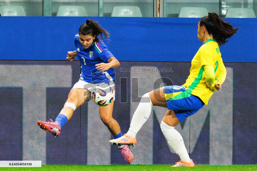 CALCIO - Amichevole - Italy Women vs Brazil Women