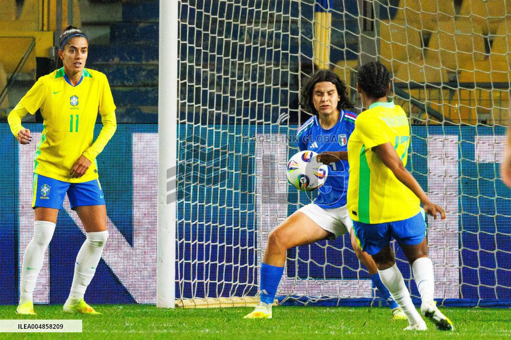 CALCIO - Amichevole - Italy Women vs Brazil Women