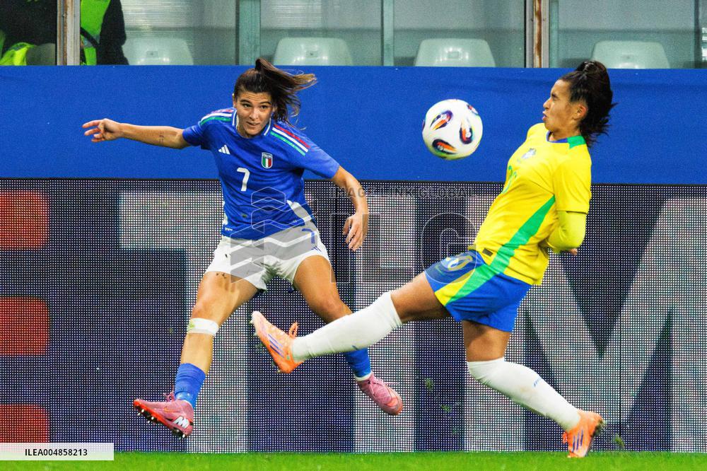 CALCIO - Amichevole - Italy Women vs Brazil Women