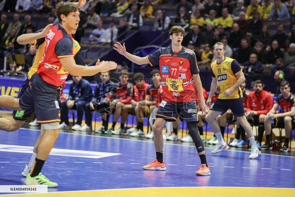 HANDBALL SWEDEN-SPAIN