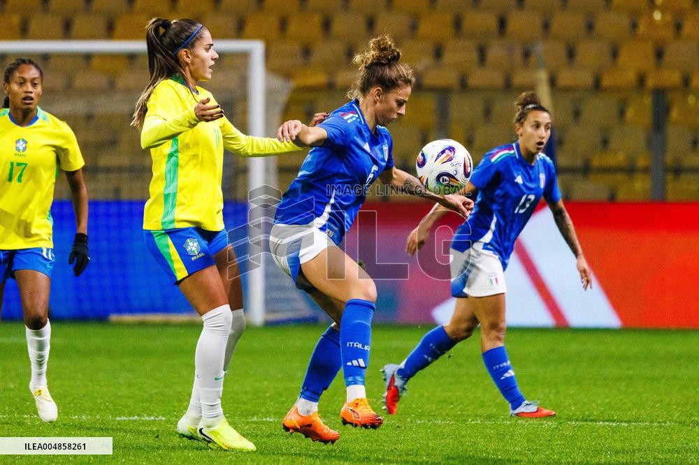 CALCIO - Amichevole - Italy Women vs Brazil Women