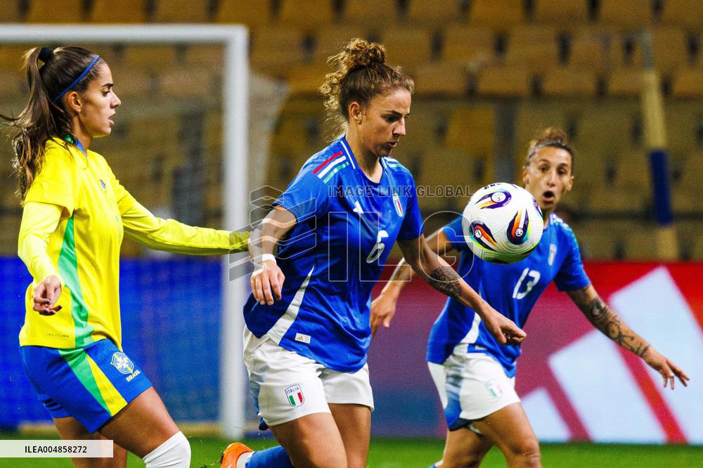 CALCIO - Amichevole - Italy Women vs Brazil Women