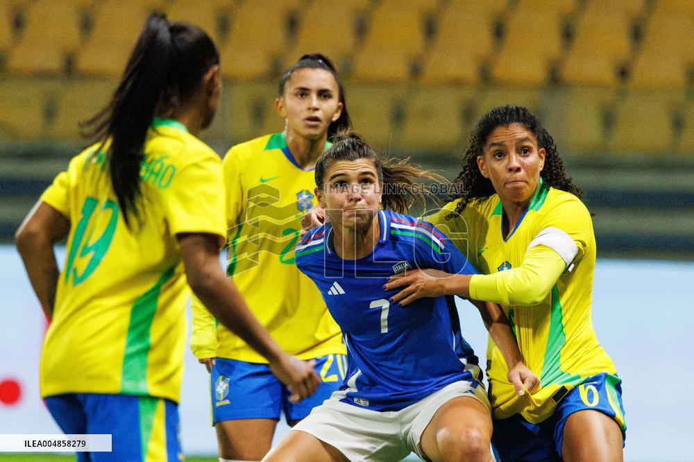 CALCIO - Amichevole - Italy Women vs Brazil Women