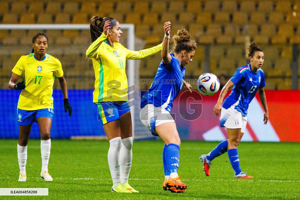 CALCIO - Amichevole - Italy Women vs Brazil Women