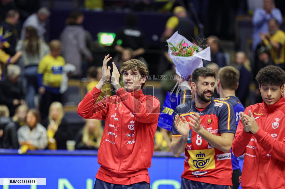 HANDBALL SWEDEN-SPAIN