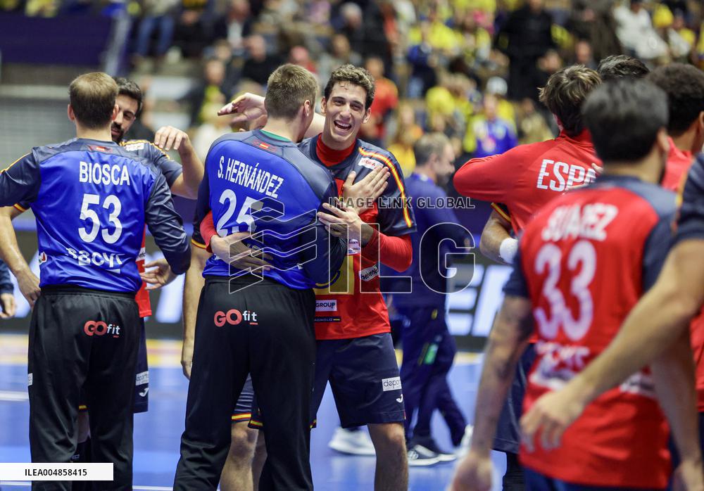HANDBALL SWEDEN-SPAIN