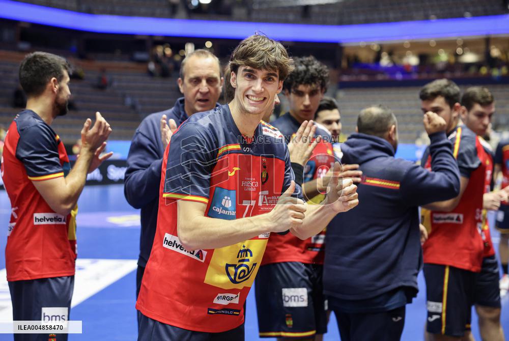 HANDBALL SWEDEN-SPAIN