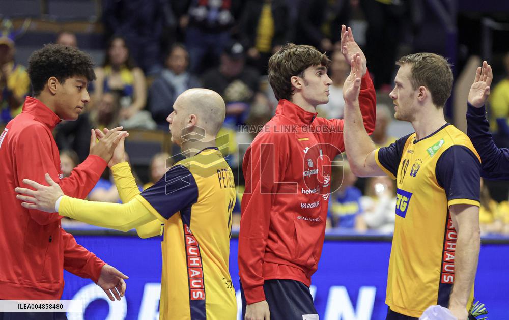 HANDBALL SWEDEN-SPAIN