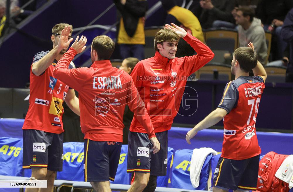 HANDBALL SWEDEN-SPAIN