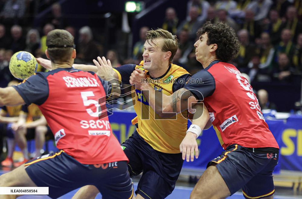 HANDBALL SWEDEN-SPAIN