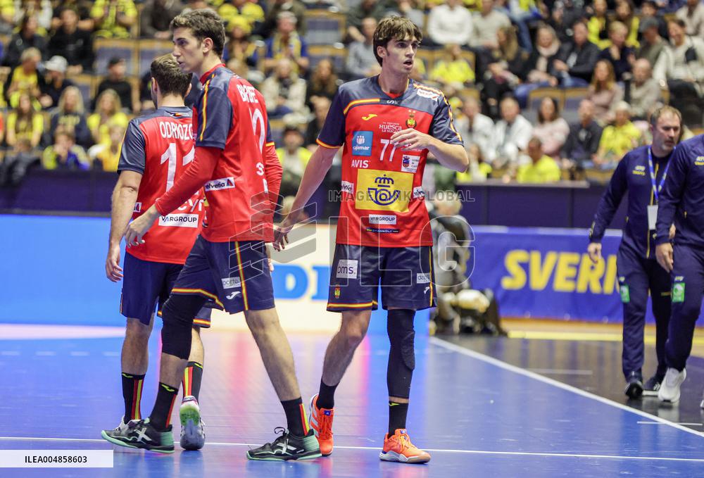 HANDBALL SWEDEN-SPAIN