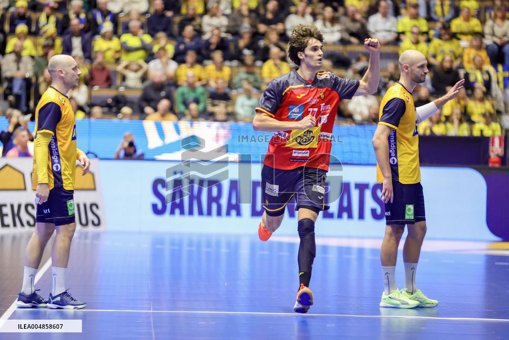 HANDBALL SWEDEN-SPAIN
