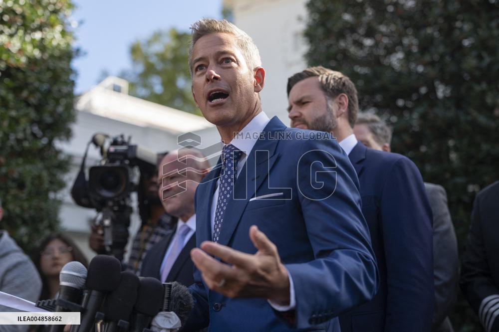 VP Vance, Secretary Duffy, Airline Executives on Government Shutdown