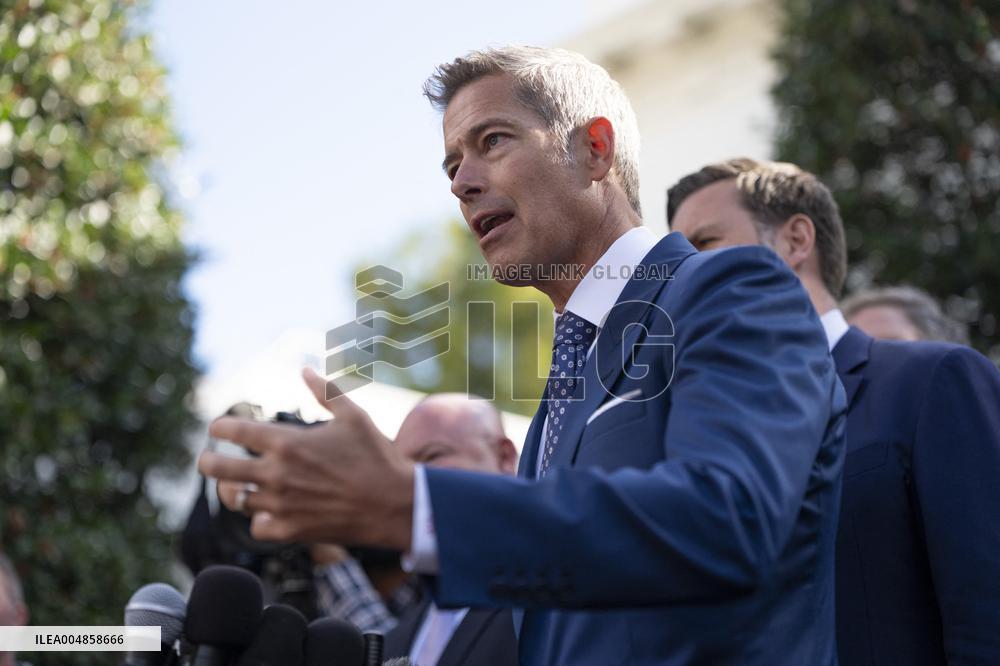 VP Vance, Secretary Duffy, Airline Executives on Government Shutdown