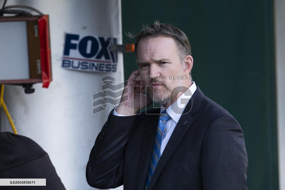 US Trade Representative Jamieson Greer Speaks to Media