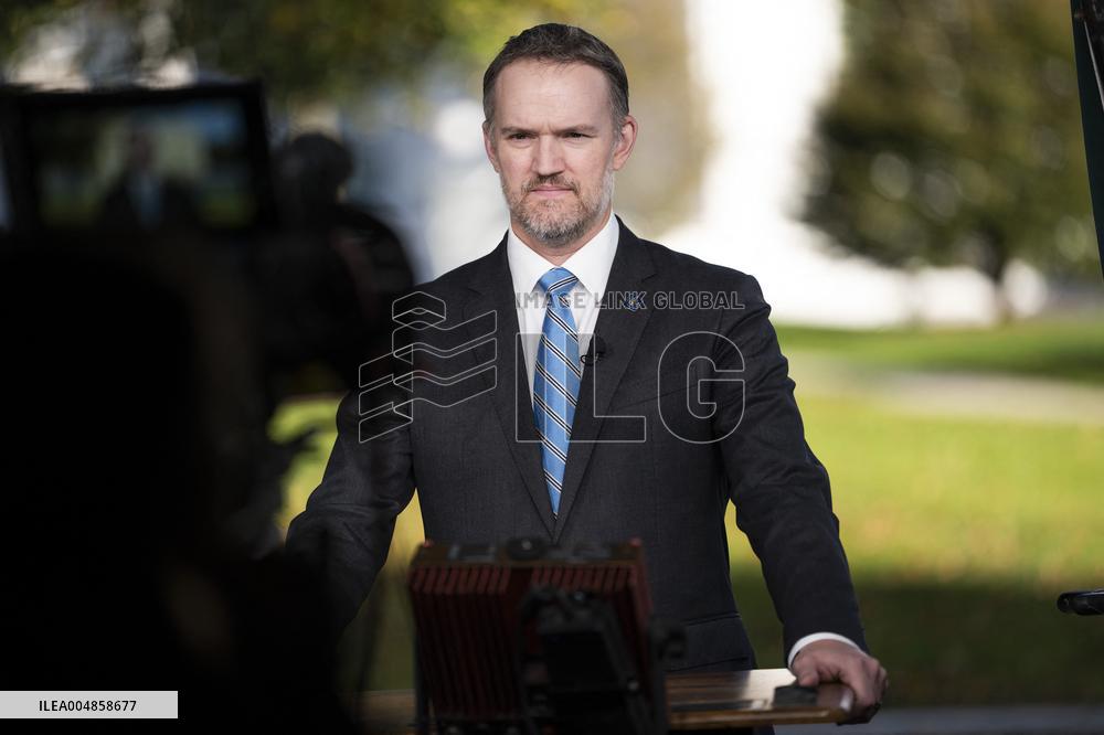 US Trade Representative Jamieson Greer Speaks to Media