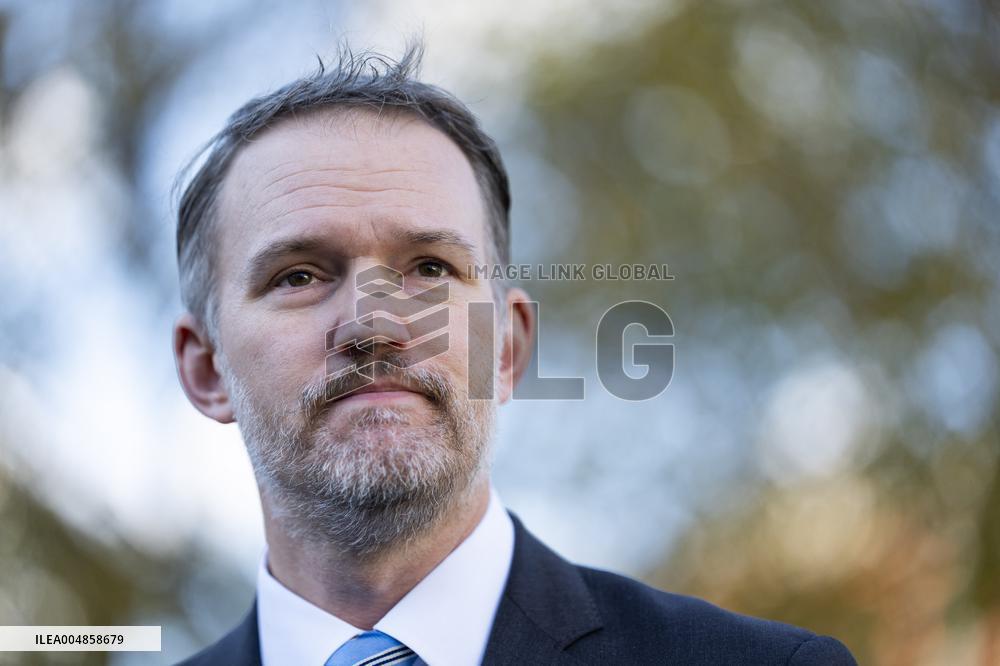 US Trade Representative Jamieson Greer Speaks to Media