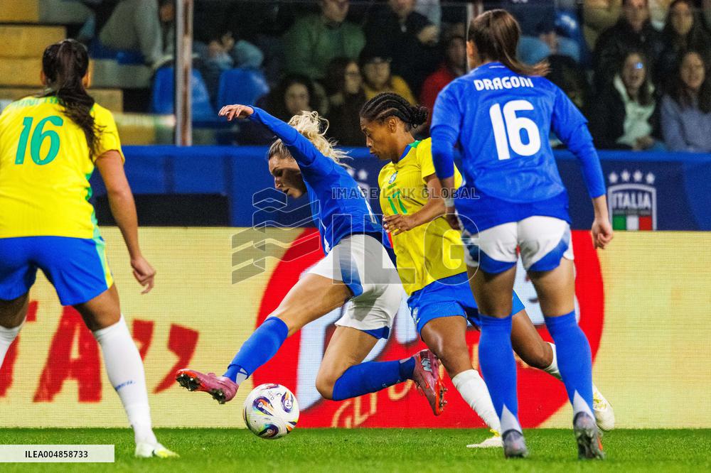 CALCIO - Amichevole - Italy Women vs Brazil Women