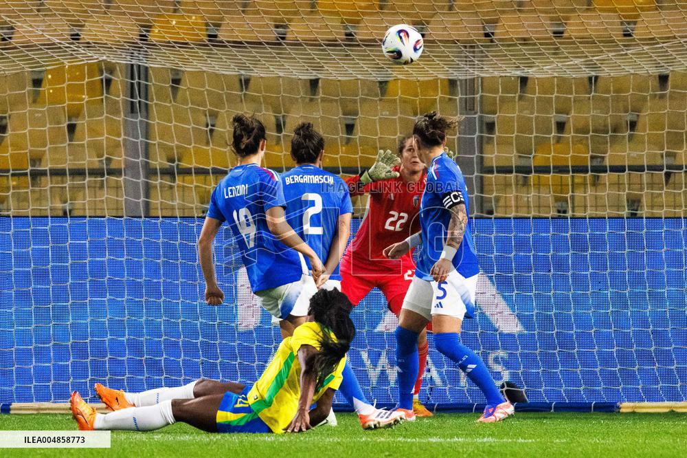 CALCIO - Amichevole - Italy Women vs Brazil Women