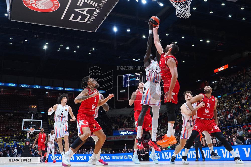 BASKET - Euroleague - EA7 Emporio Armani Milano vs Paris Basketball