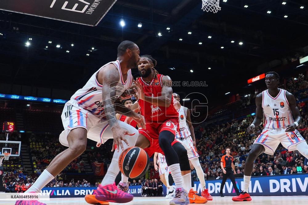BASKET - Euroleague - EA7 Emporio Armani Milano vs Paris Basketball