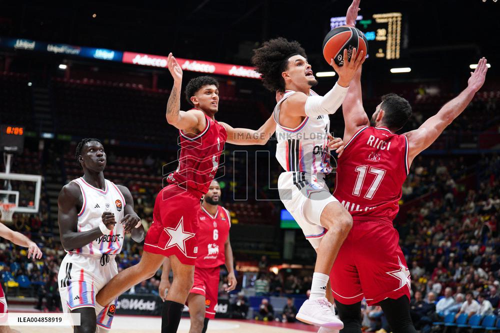 BASKET - Euroleague - EA7 Emporio Armani Milano vs Paris Basketball