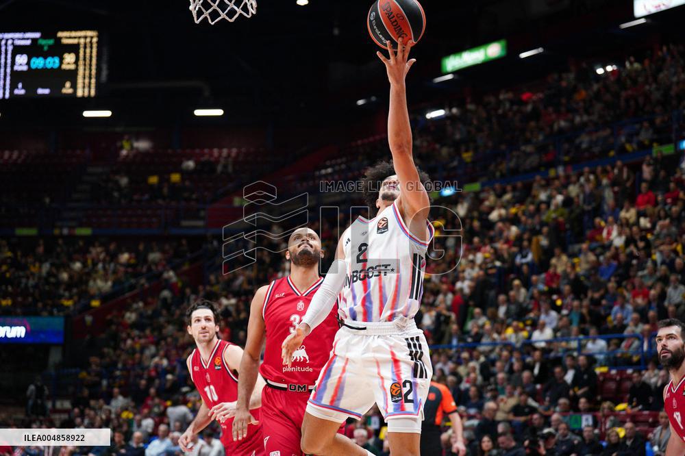 BASKET - Euroleague - EA7 Emporio Armani Milano vs Paris Basketball