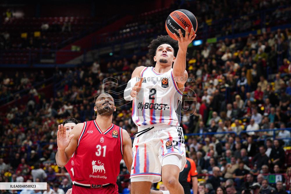 BASKET - Euroleague - EA7 Emporio Armani Milano vs Paris Basketball